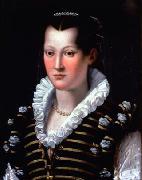 Alessandro Allori Portrat Isabella de Medicis oil on canvas